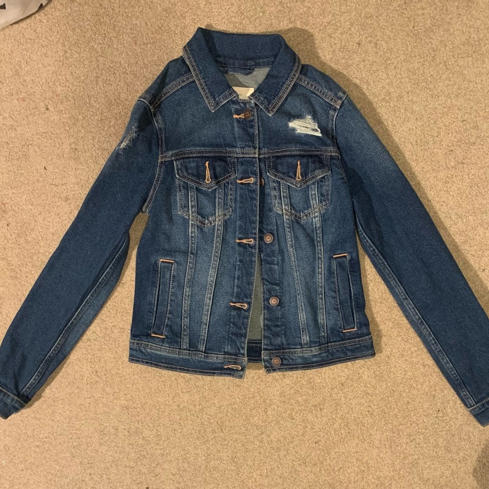 Hollister Jean Jacket- Small